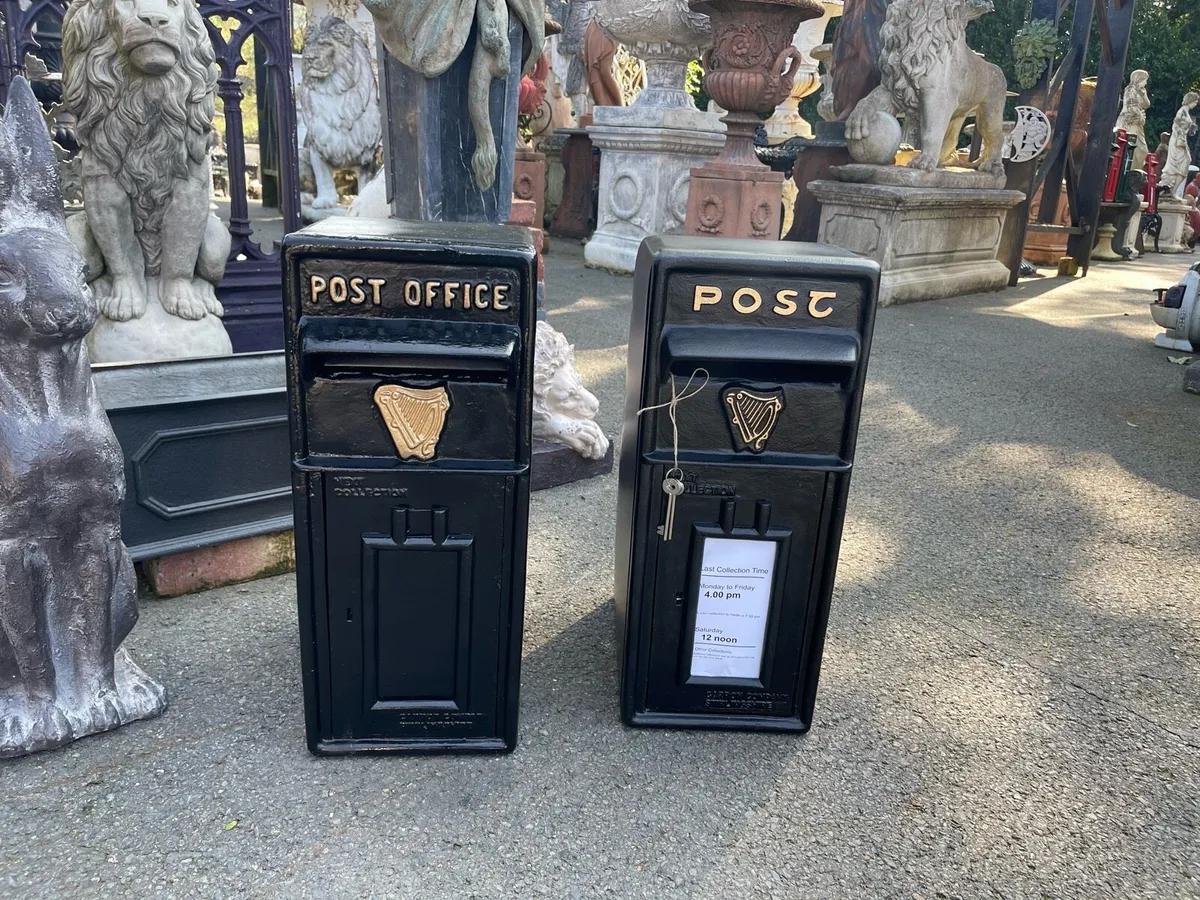 Irish post box building into wall - Image 2