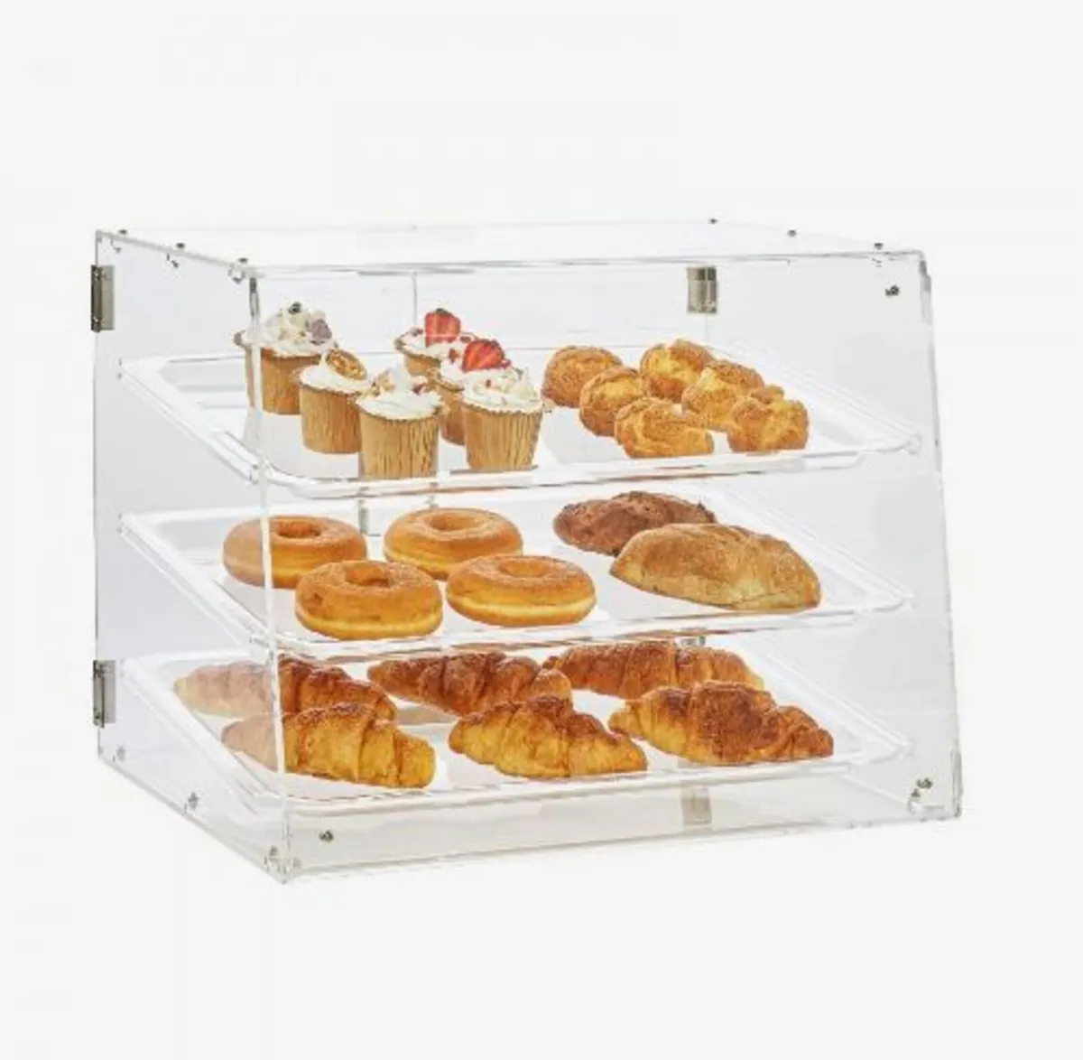 Pastry Display Case, 3-Tier Commercial - Image 3