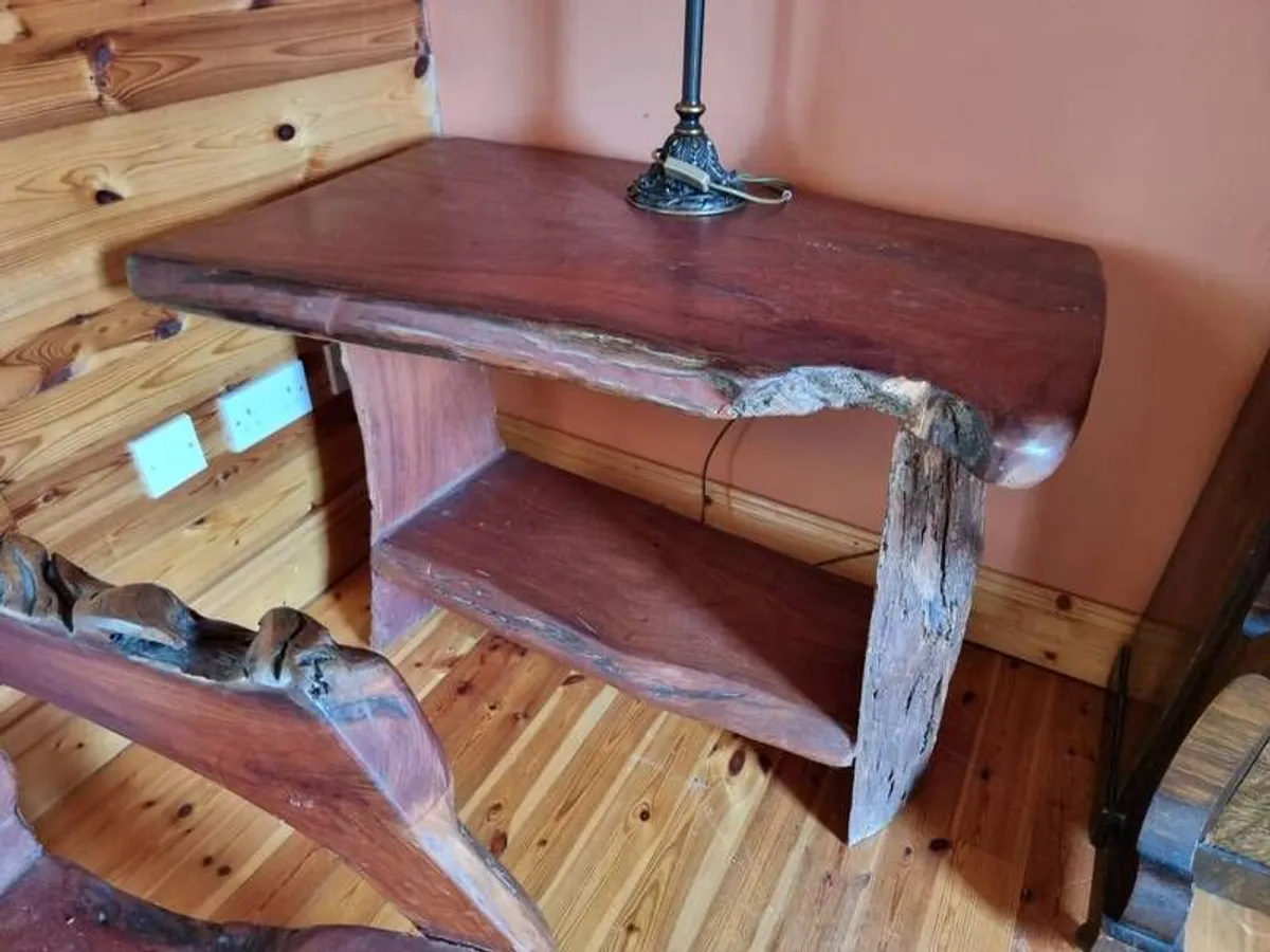 Bespoke Timber Desk & Chair - Image 3