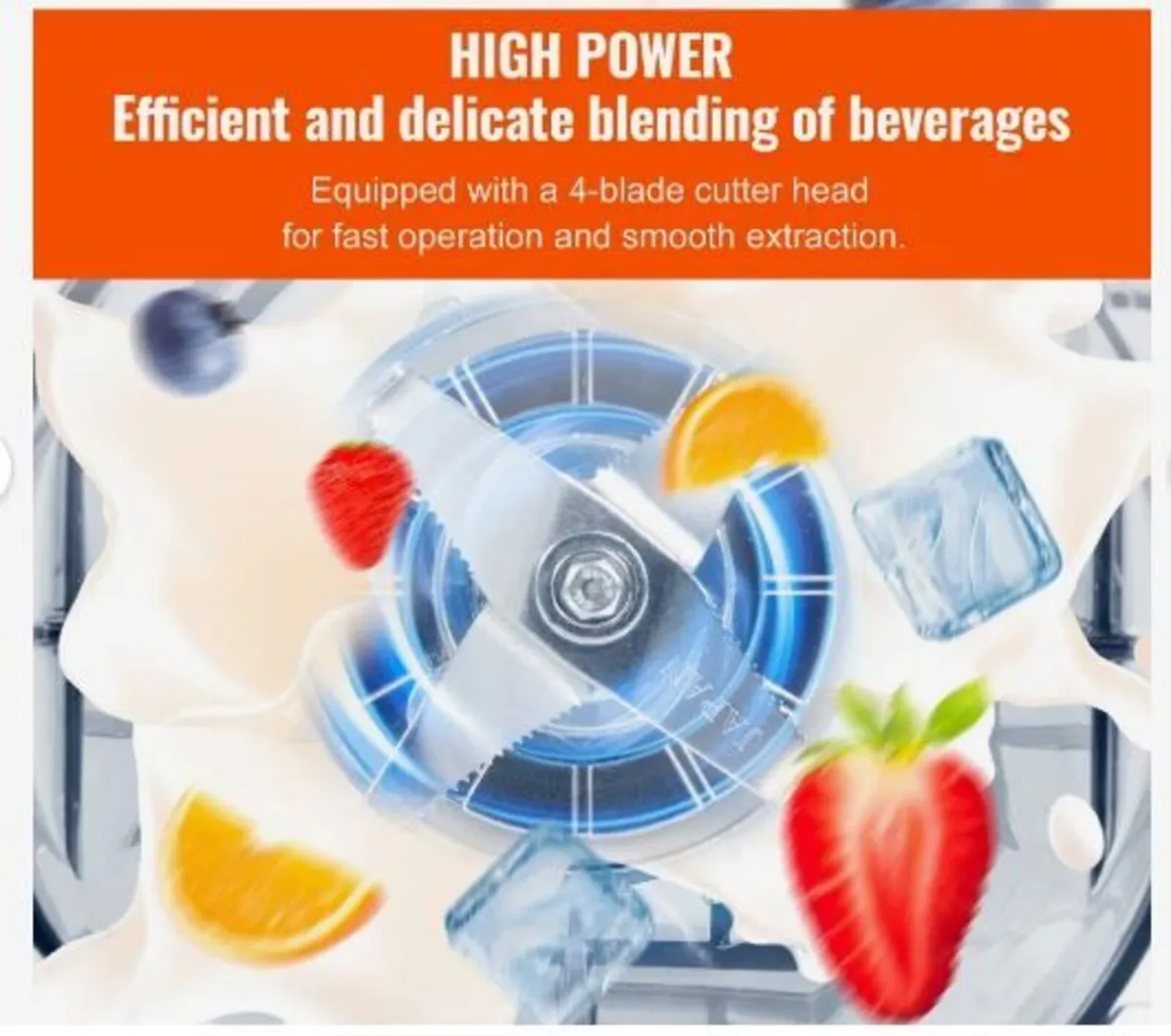 Professional Blender with Shield - Image 3