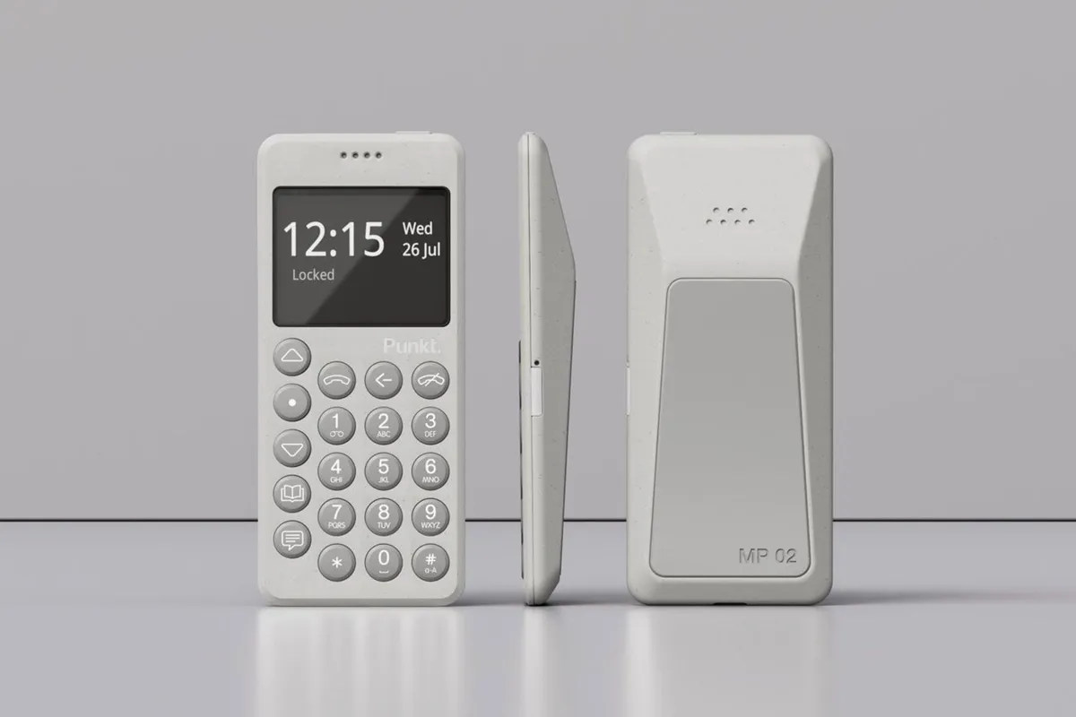 Punkt MP02 4G Minimalist Phone