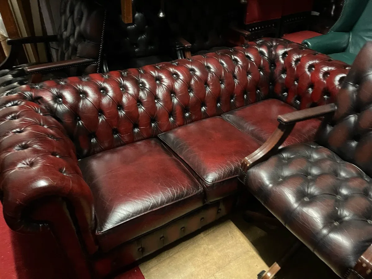 Antique chesterfield sofa