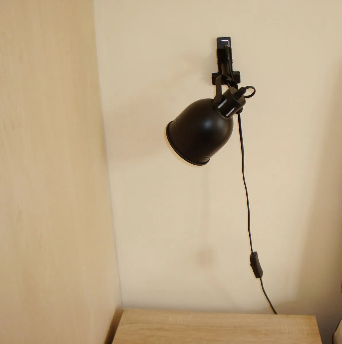 Clamp lamp - BLACK - Image 2