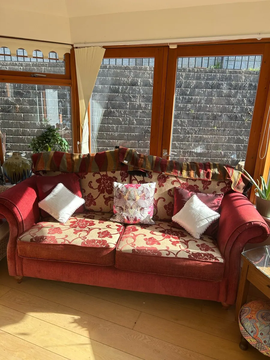 Free Large Two Seater Couch - Image 4