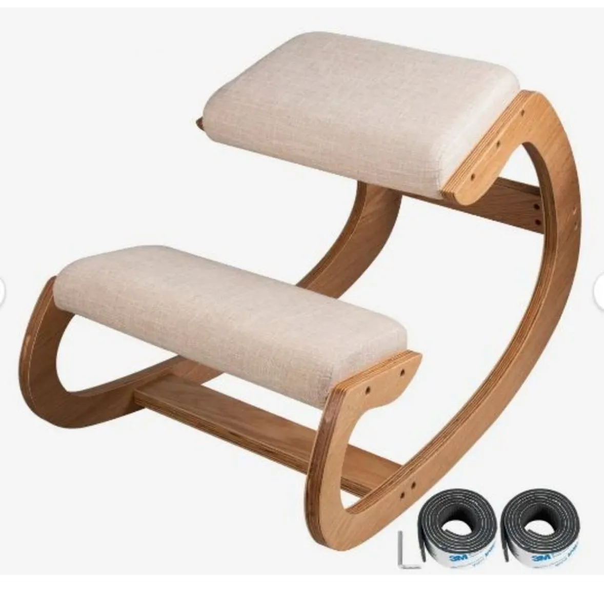 Ergonomic Kneeling Chair 99.8 kg Load Capacity - Image 2