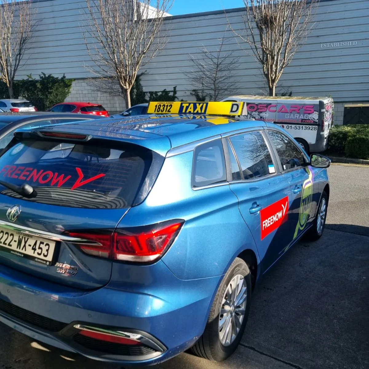 Taxi for rent mg5 ev - Image 2