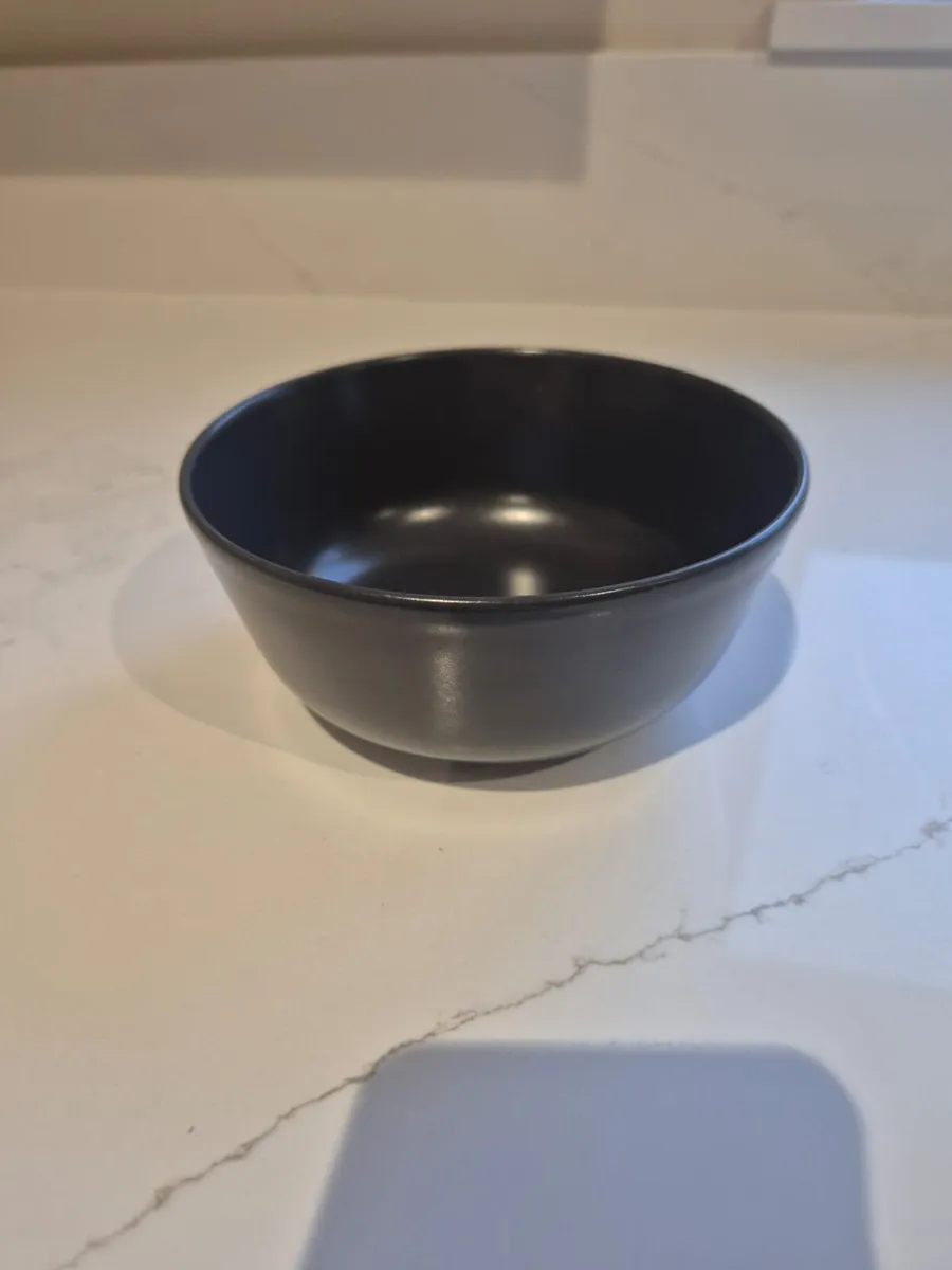 IKEA Dark Grey 40 Piece Delph Set - Image 4