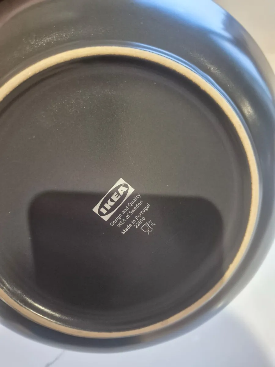 IKEA Dark Grey 40 Piece Delph Set - Image 3