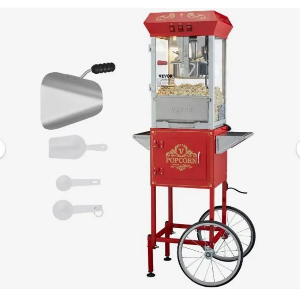 Popcorn Maker with Cart, 850W