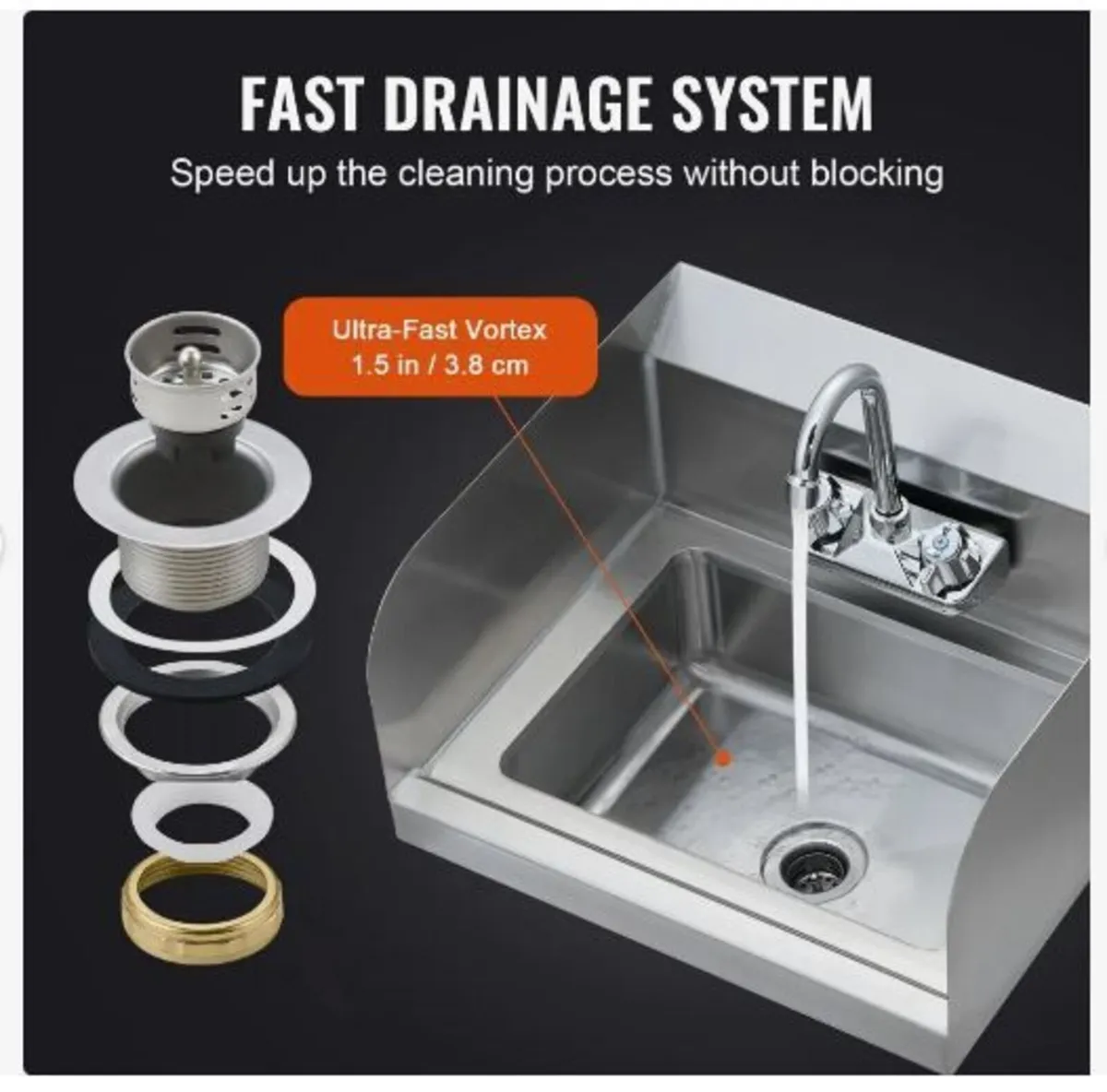 Commercial Hand Sink - Image 4