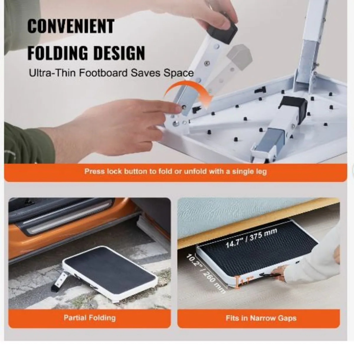 Step Stool 1-Step 150KG Capacity - Image 4