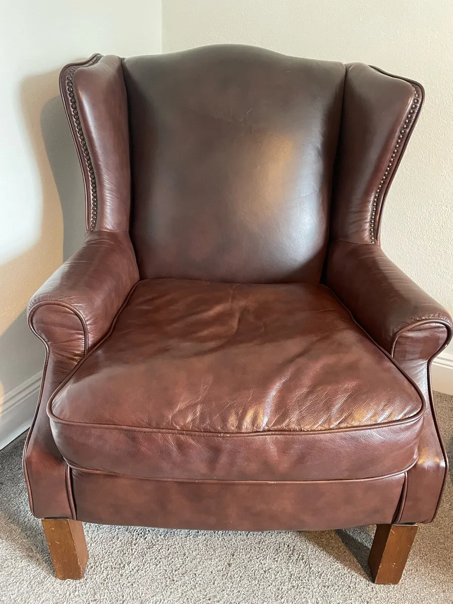 Leather Armchair - Image 1