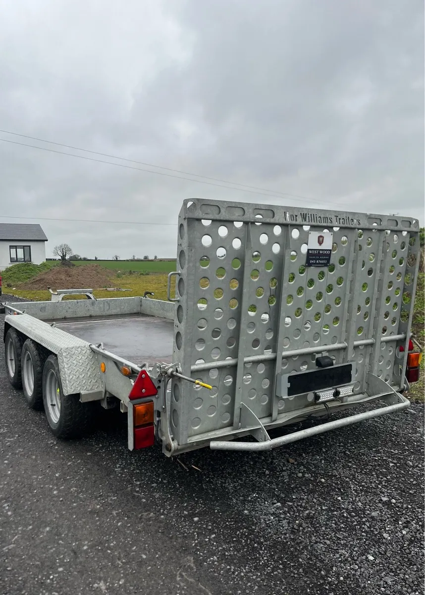 2022 Ifor Williams 14 x6 Plant - Ready for work - Image 3