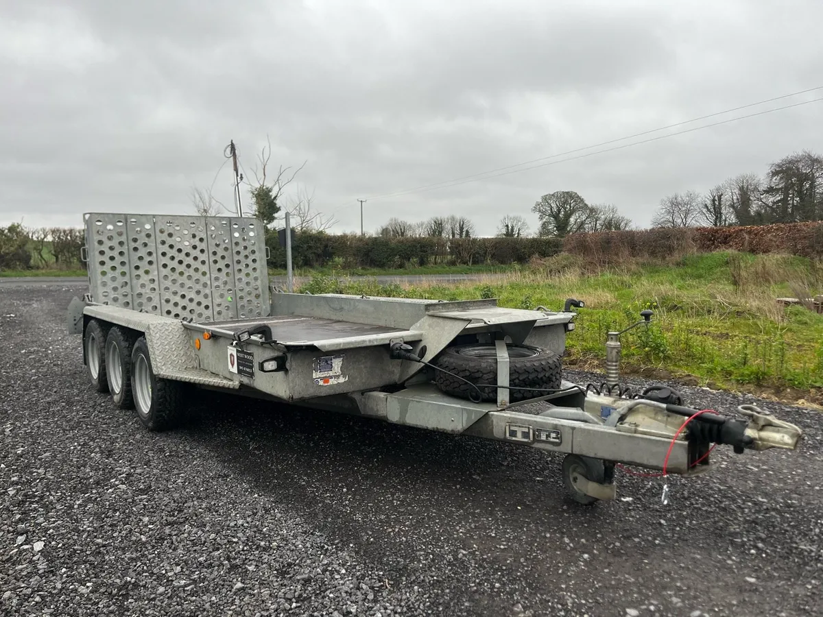 2022 Ifor Williams 14 x6 Plant - Ready for work - Image 1