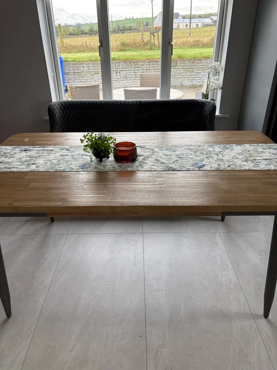 Dining table and Dining bench - Image 1
