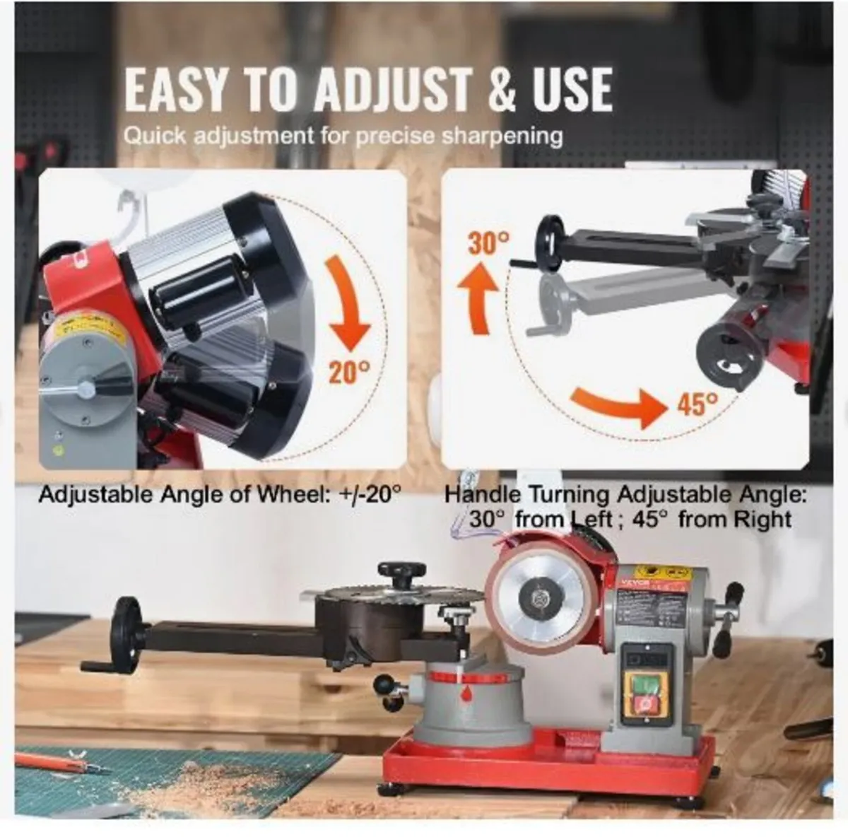 Circular Saw Blade Sharpener Grinder 370W - Image 2