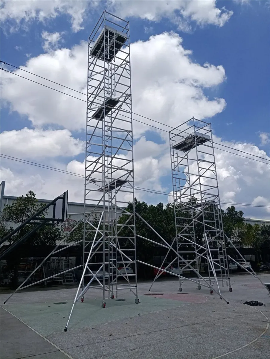 6M Alloy Scaffold Tower, Strong, Safe, In Stock - Image 2