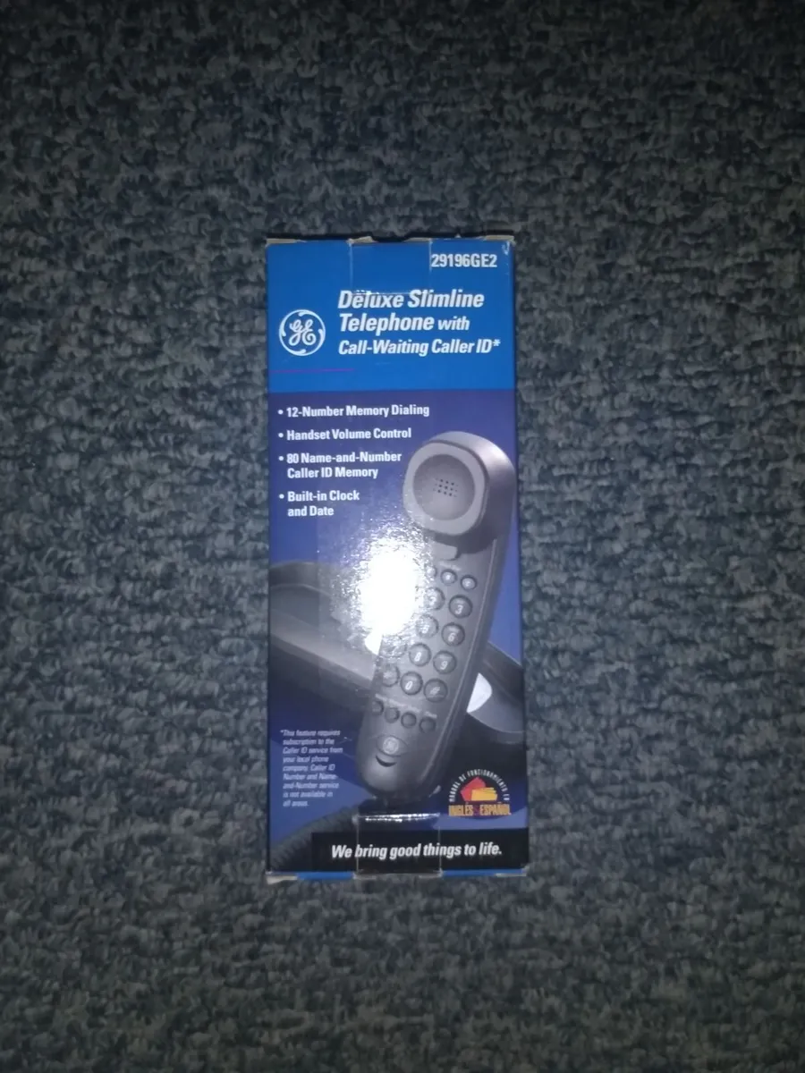 Slimline Corded telephone with Caller ID - Image 1