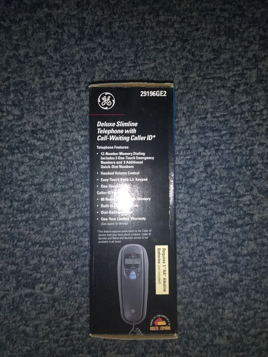 Slimline Corded telephone with Caller ID - Image 2