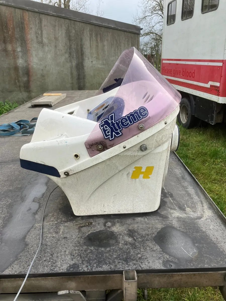 BOAT CONSOLE DOUBLE WIDTH WITH SCRENE - Image 3