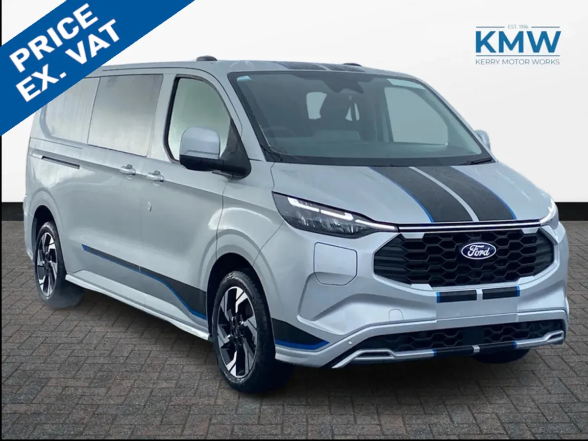 Ford Transit Custom 2.5 Crew-Cab LWB Sport PHEV Au - Image 1