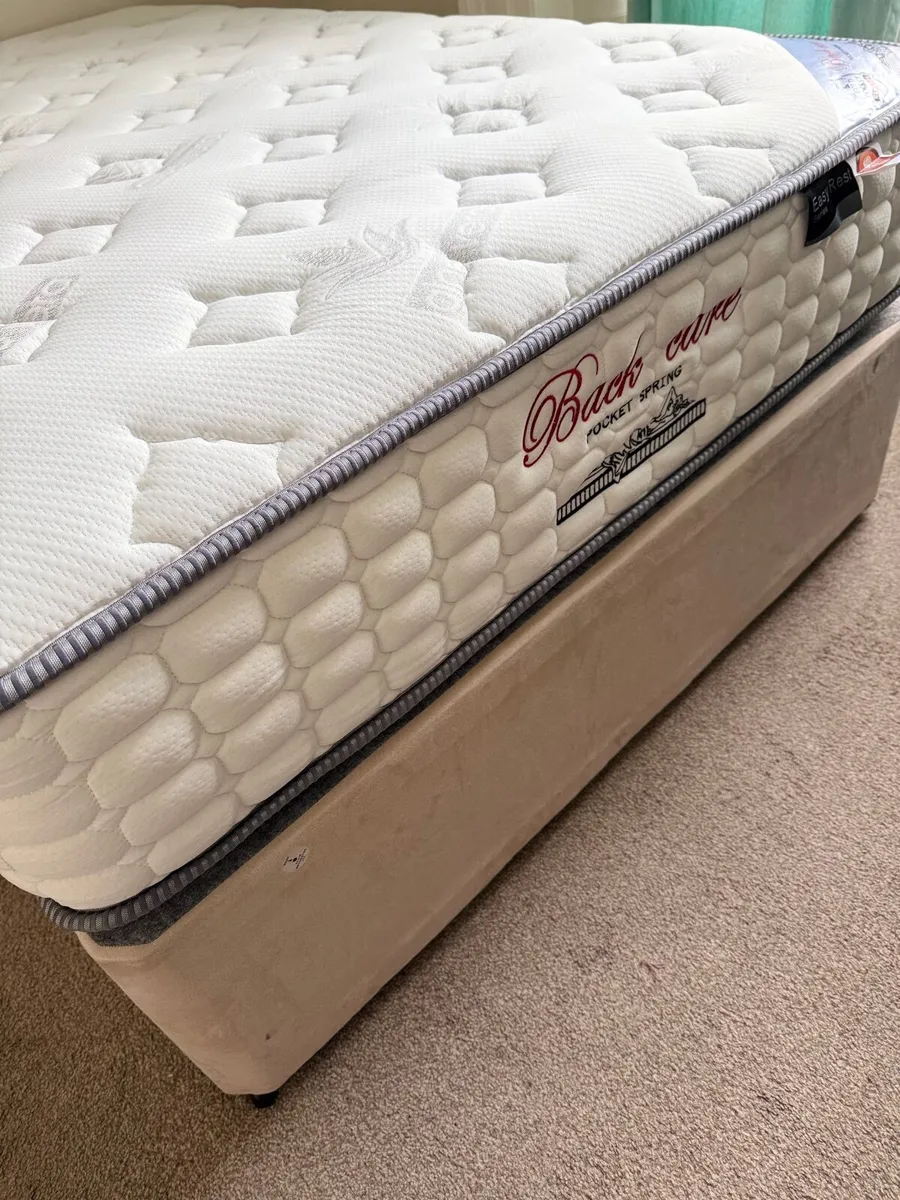 Small double Bed and mattress - Image 3