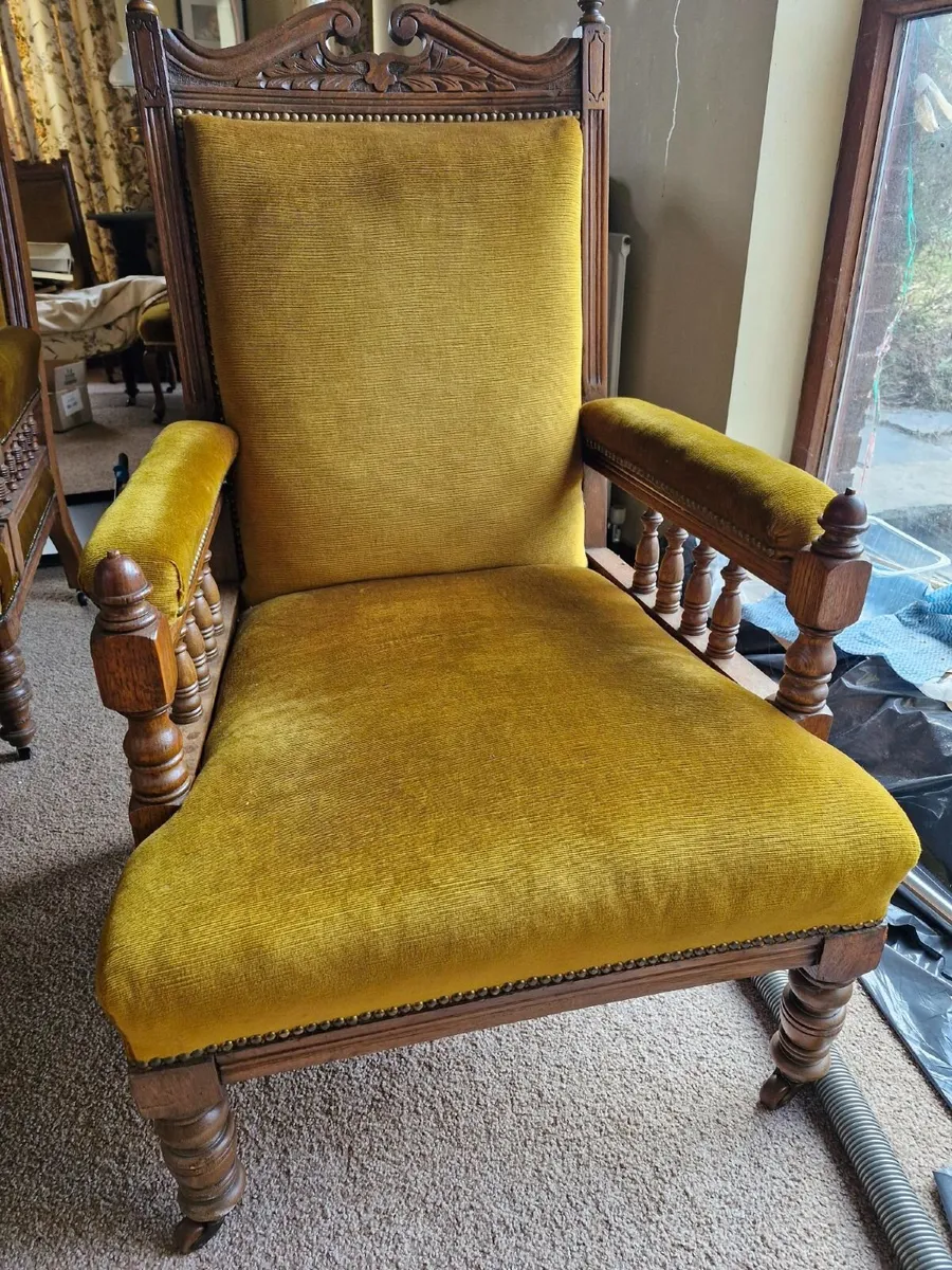 5 X Antique Chairs - Image 4