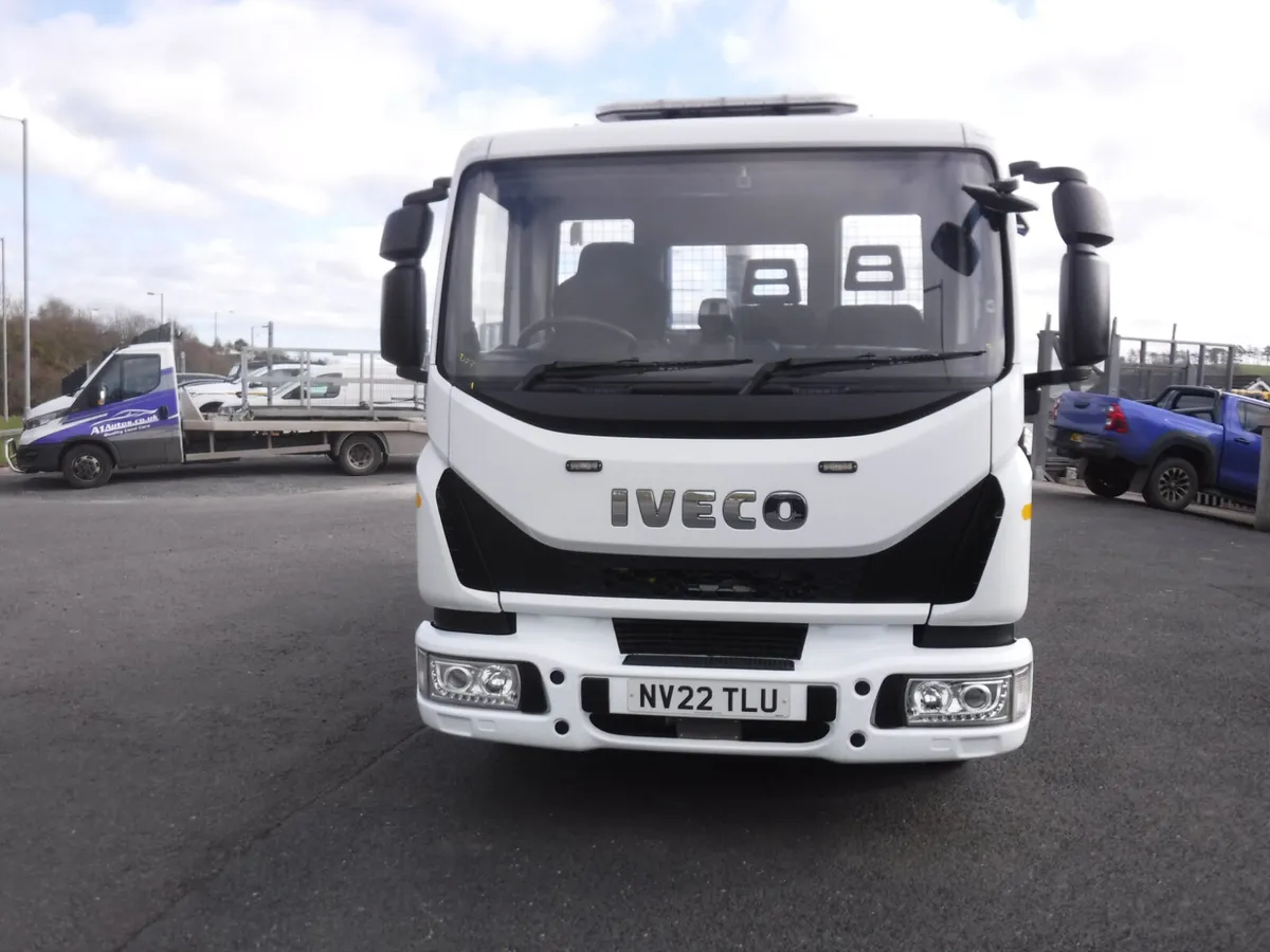 Iveco 75-16 D.D.S Tipper, tar chutes, 19,235 miles - Image 3
