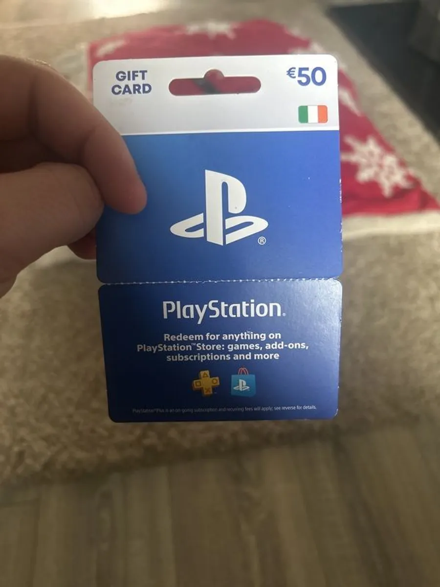 Playstation Gift Card - Image 1