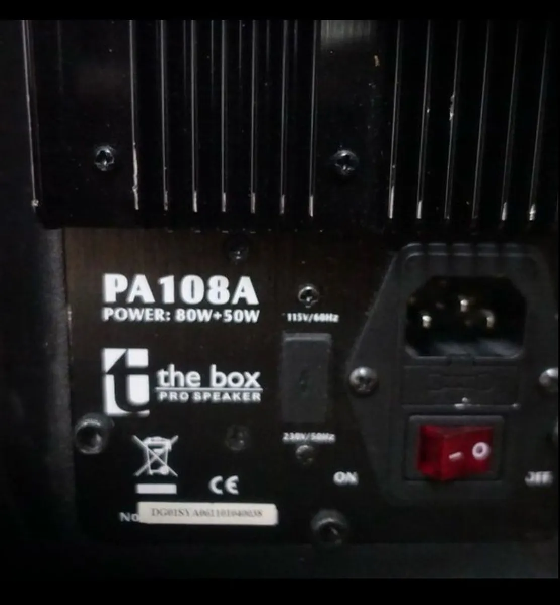 T Box PA108 A Powered Speakers - Image 3
