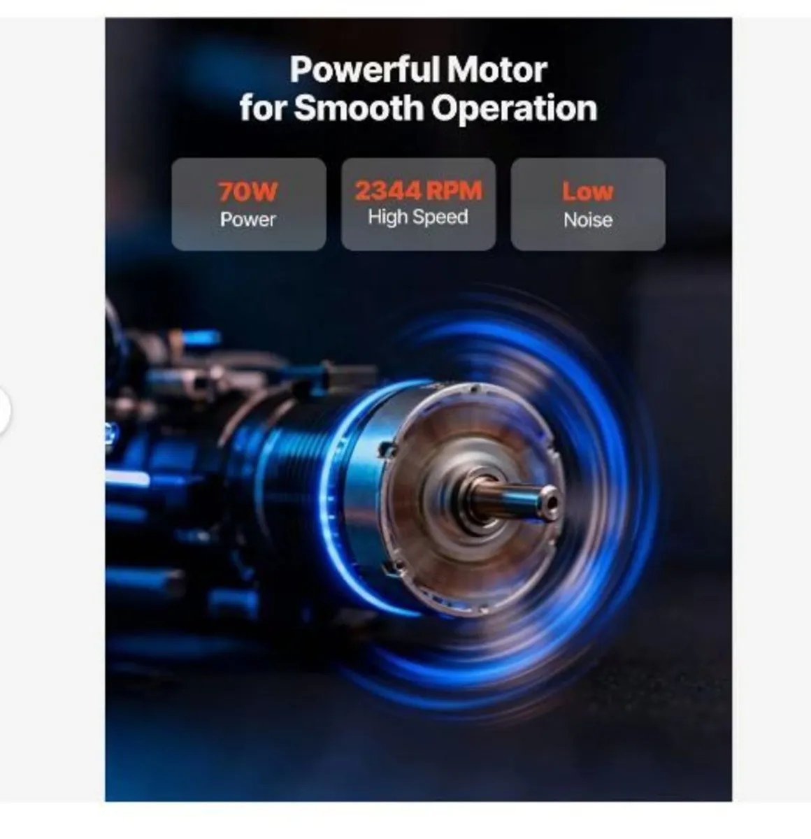 30.5 cm Exhaust Fan, 1558 CFM High Velocity - Image 2