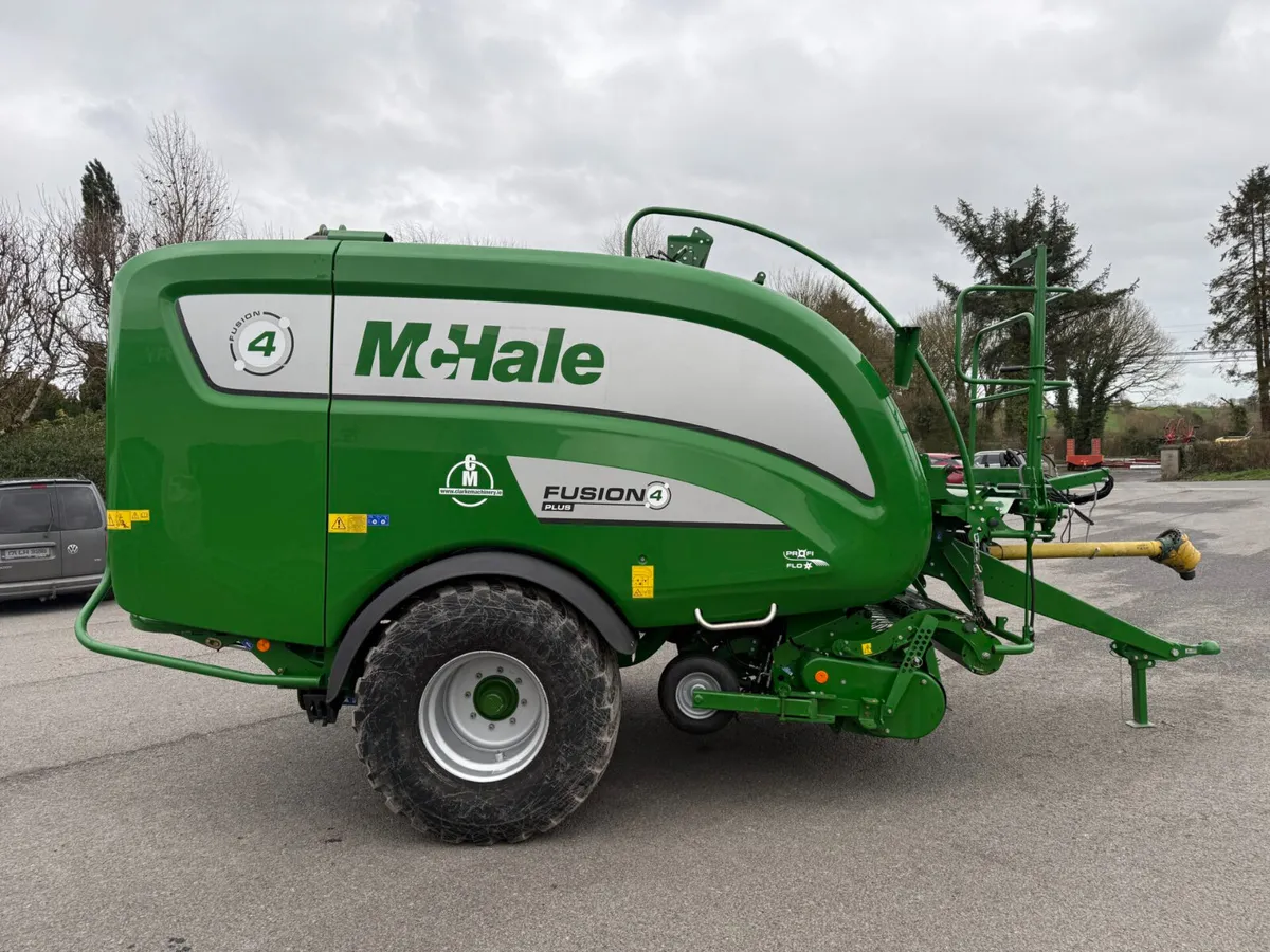 USED MCHALE FUSION 4 & 4 PLUS BALERS - Image 4