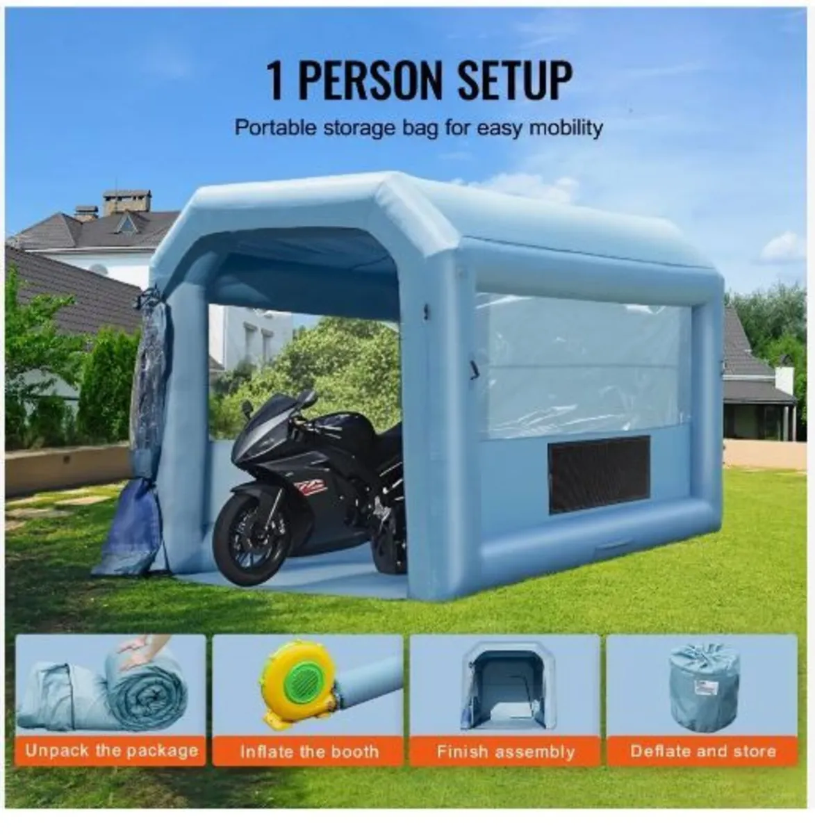 Inflatable Paint Booth - Image 2