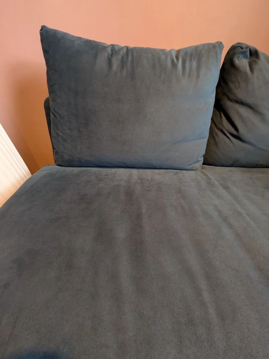Navy Blue Sofa - Image 2