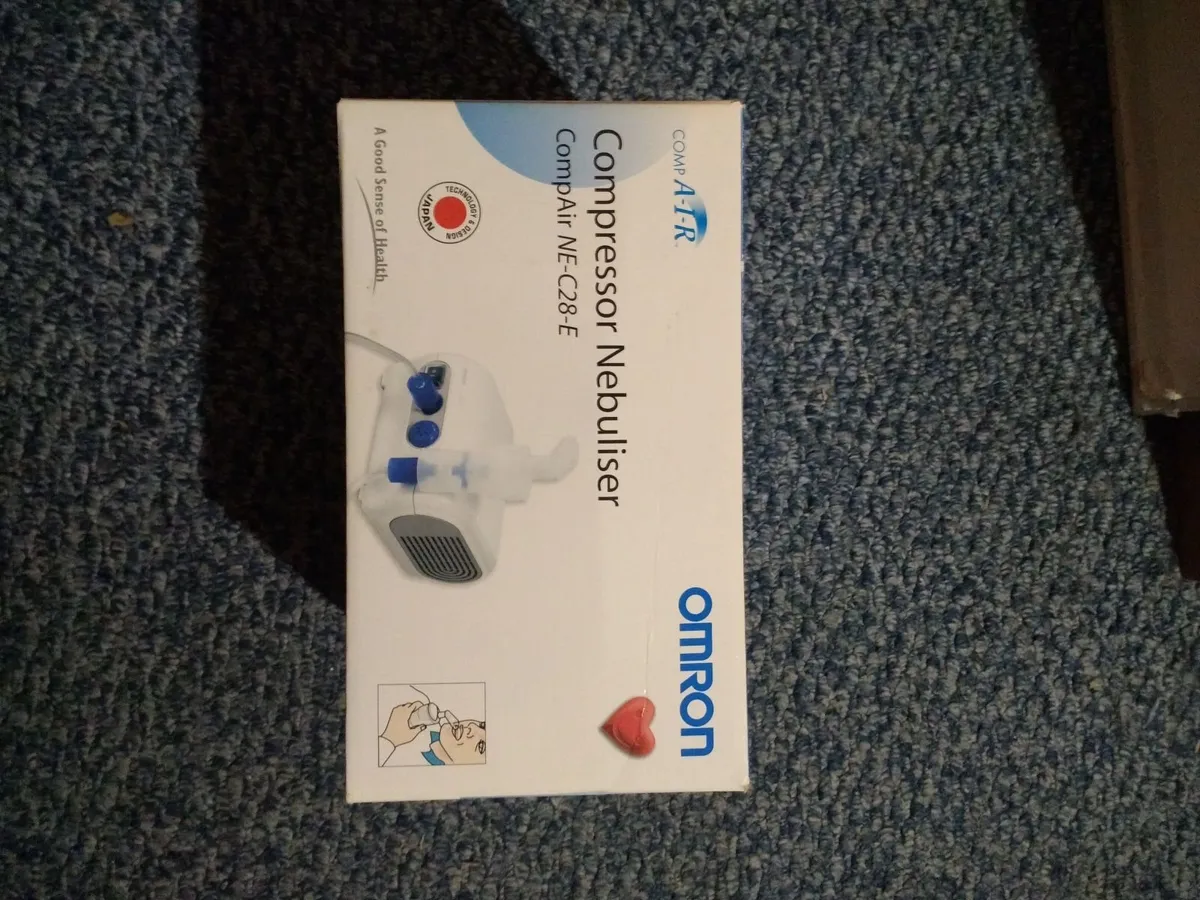 OMRON Compressor Nebuliser €30 Quality aerosol Com - Image 1