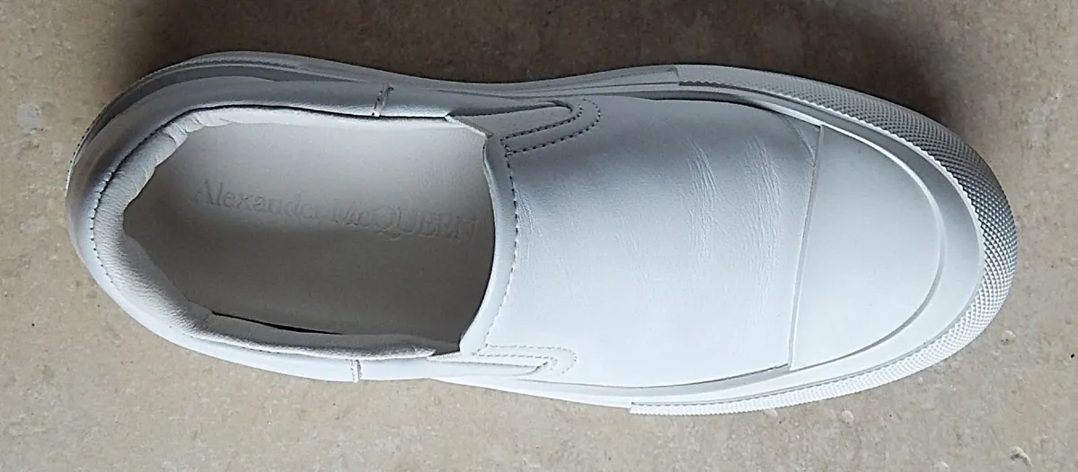 Pair of Alexander McQueen Deck Plimsoll Sneakers - Image 4