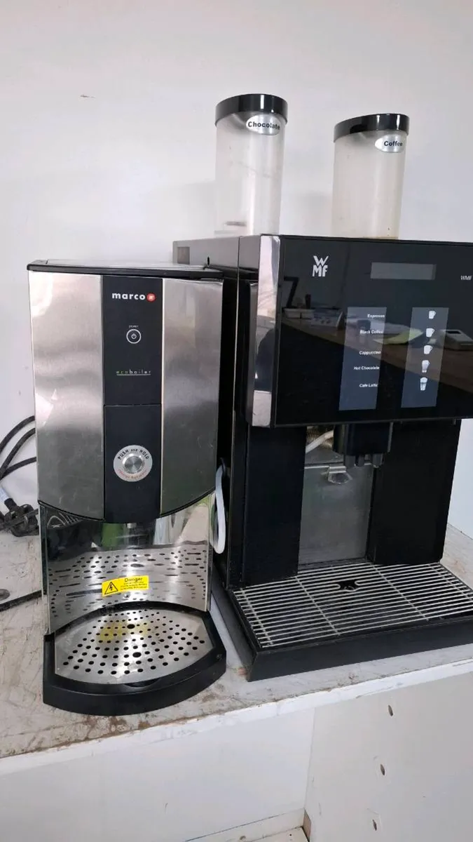 Coffee machine and water boiler - Image 1