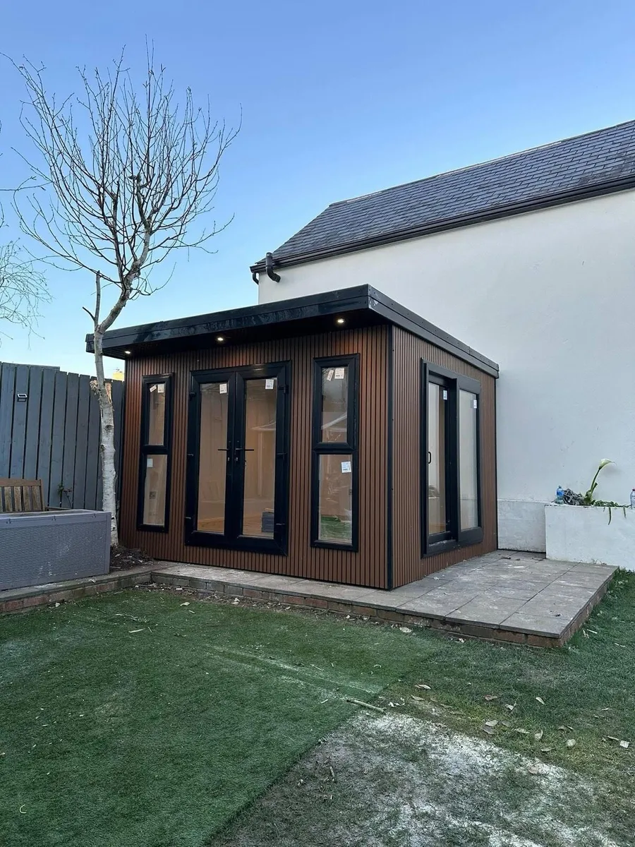 Composite slatted garden room - Image 2