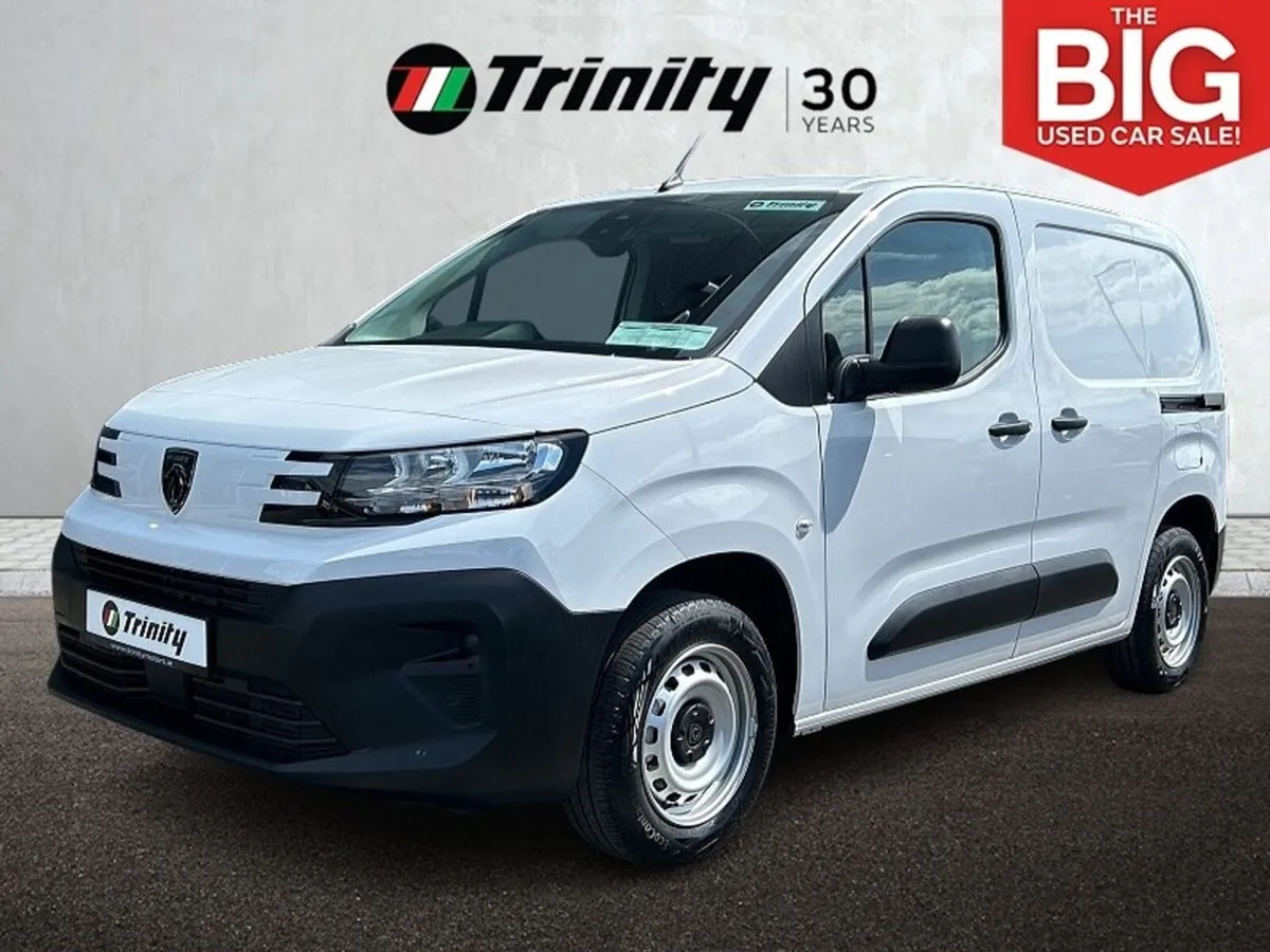 Peugeot Partner ** DEMO ** 3 SEATS ** TRINITY MOTO - Image 1