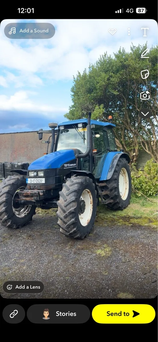 New Holland ts 115 - Image 1