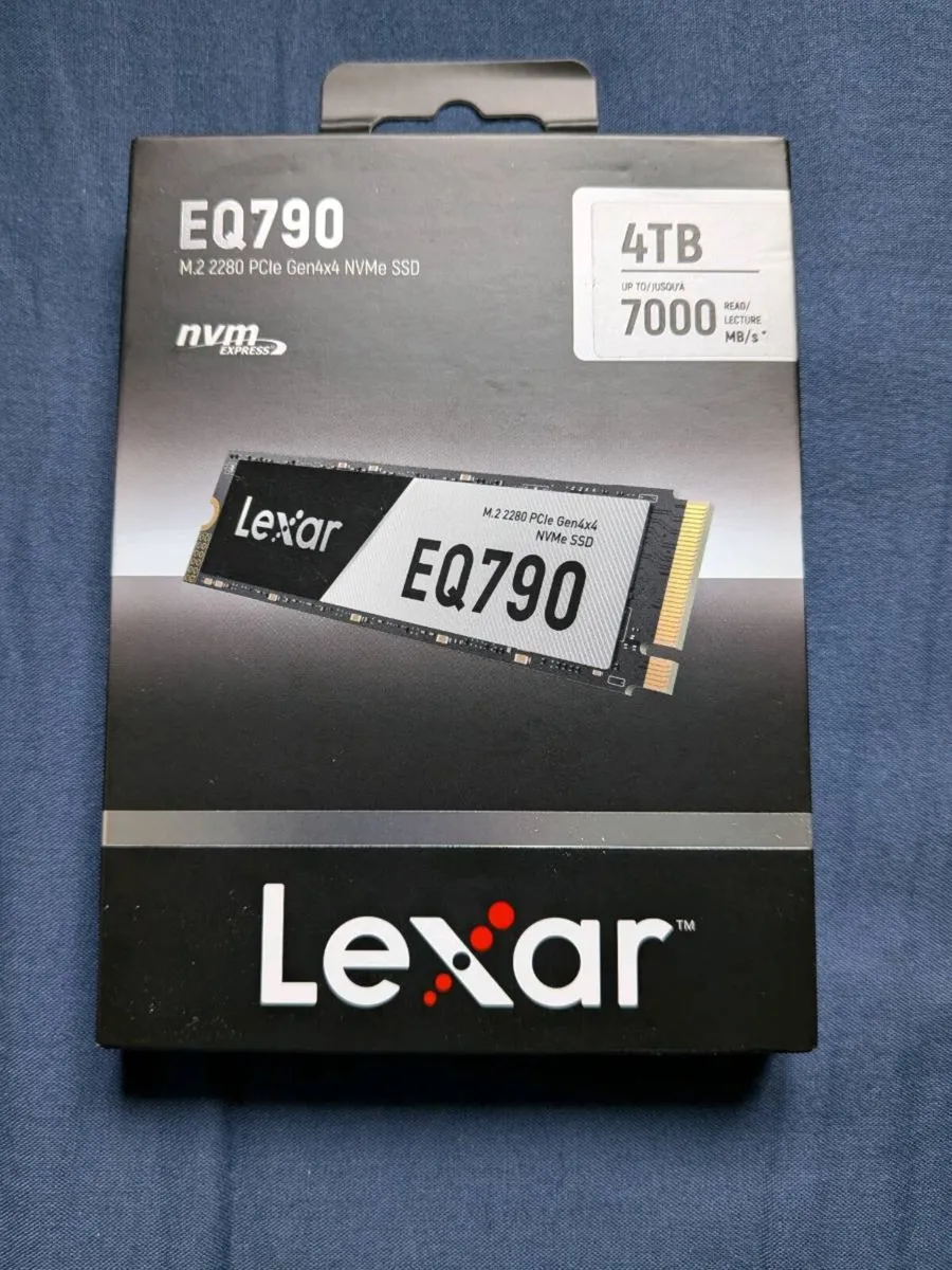 Lexar EQ790 4TB Gen4 ssd - Price firm - Image 1