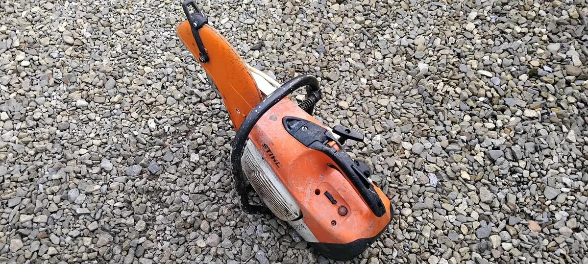 Stihl TS410 Consaw "FOR HIRE" - Image 3