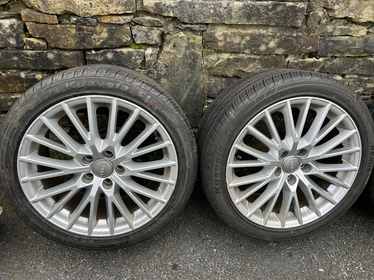 18” Audi Alloys & tyres - Image 1