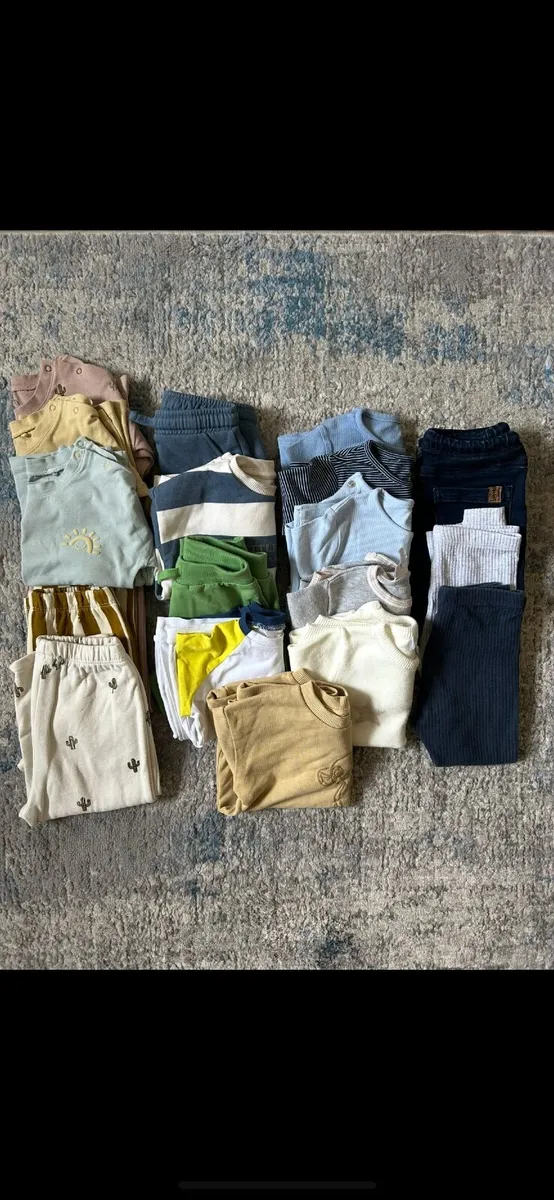 Baby boy clothes bundle 12-18 months - Image 1