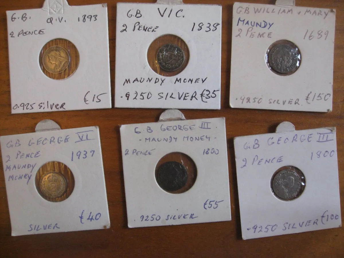 Great Britain 2 Pence Coins - Various Prices - Image 1