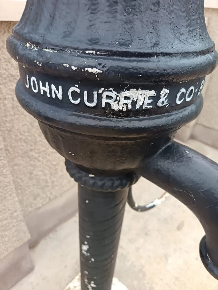 Original antique cow tail pump - Image 4