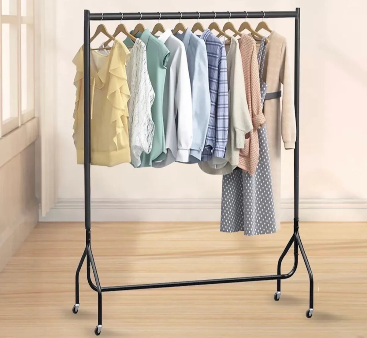 NEW 4ft Wide Clothes Rail Heavy Duty - Image 1