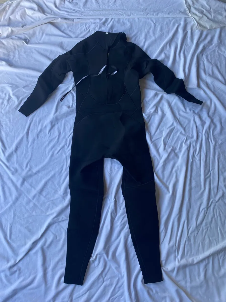 Adult Mens Neoprene Wetsuit - M - 4/3mm - Image 2