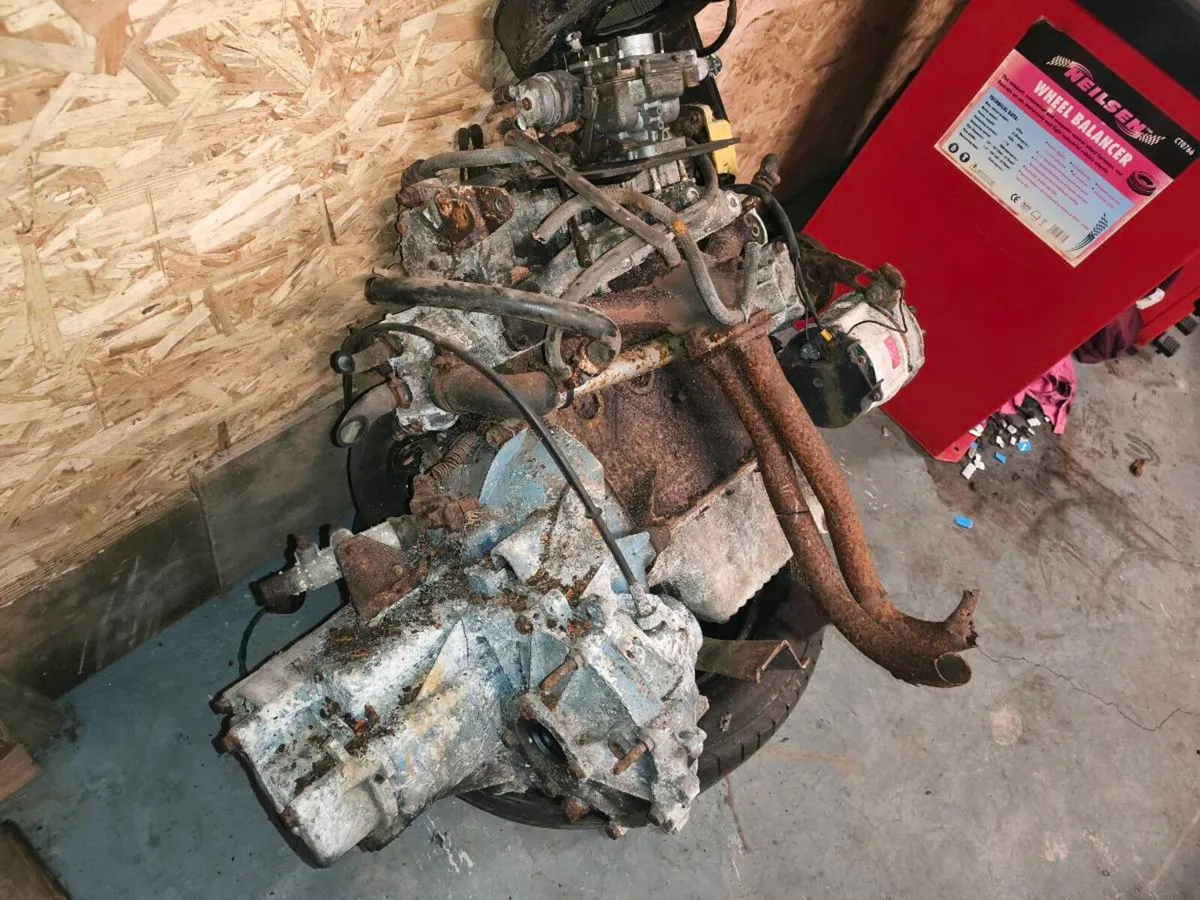 Fiat 1500cc engine and box - Image 3