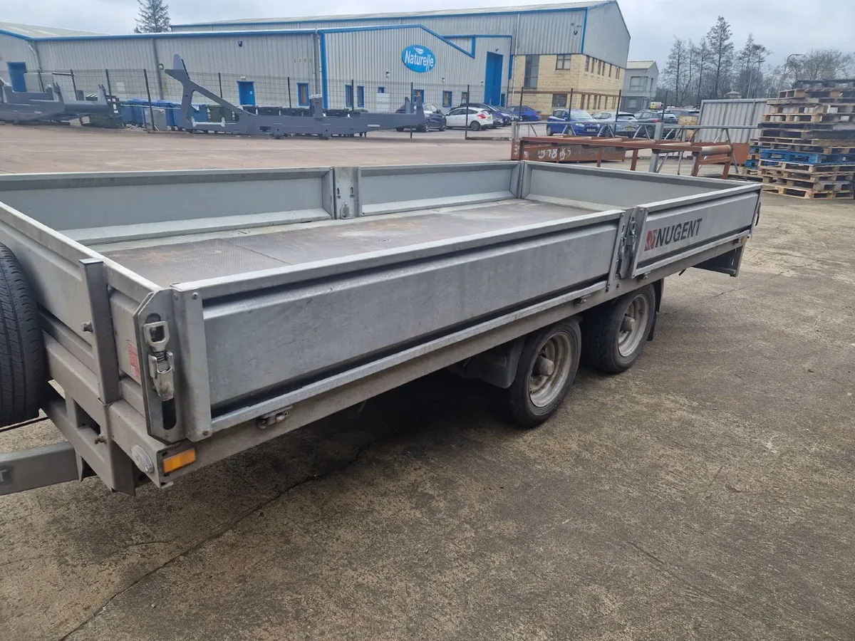 Nugent 14ftx6ft6 Dropside trailer - Image 2
